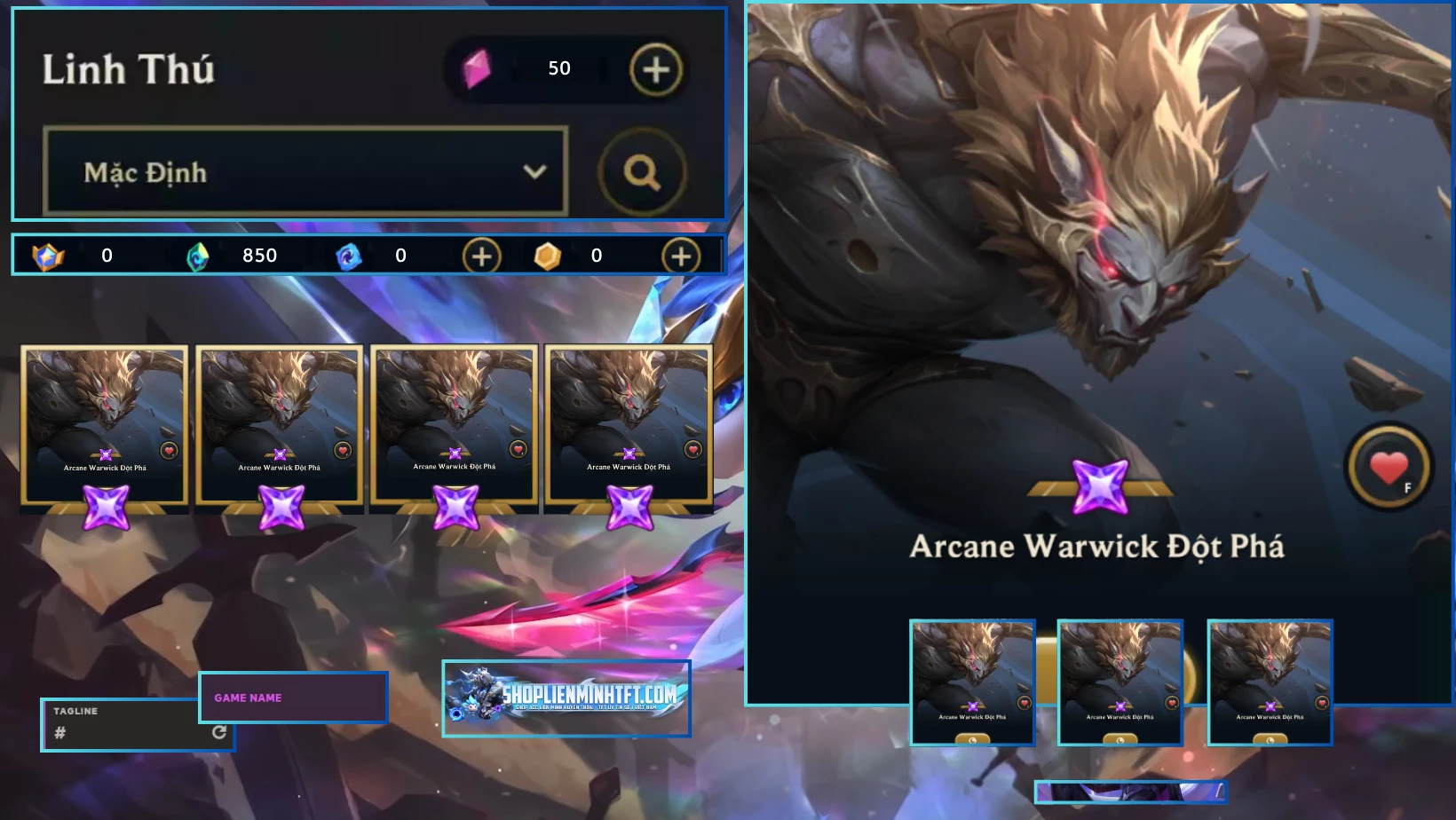 ARCANE WARWICK ĐỘT PHÁ CLONE